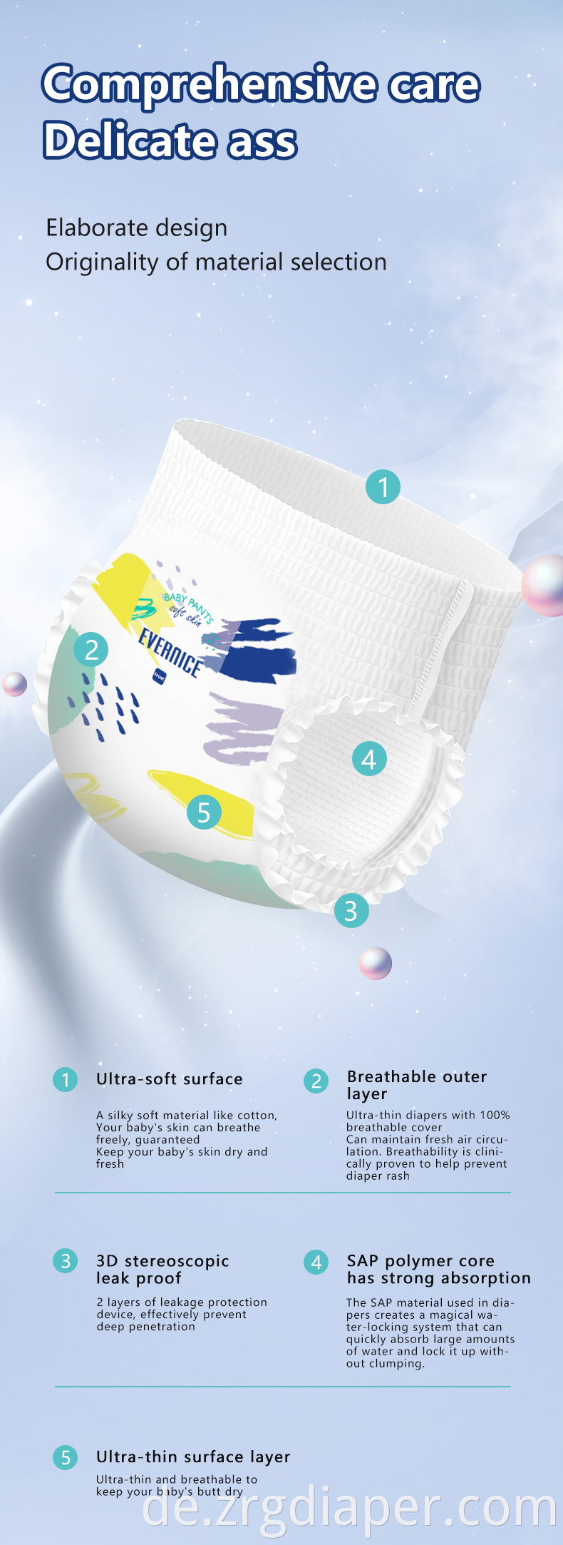 Zhongrou EVERNICE pull up diapers-5